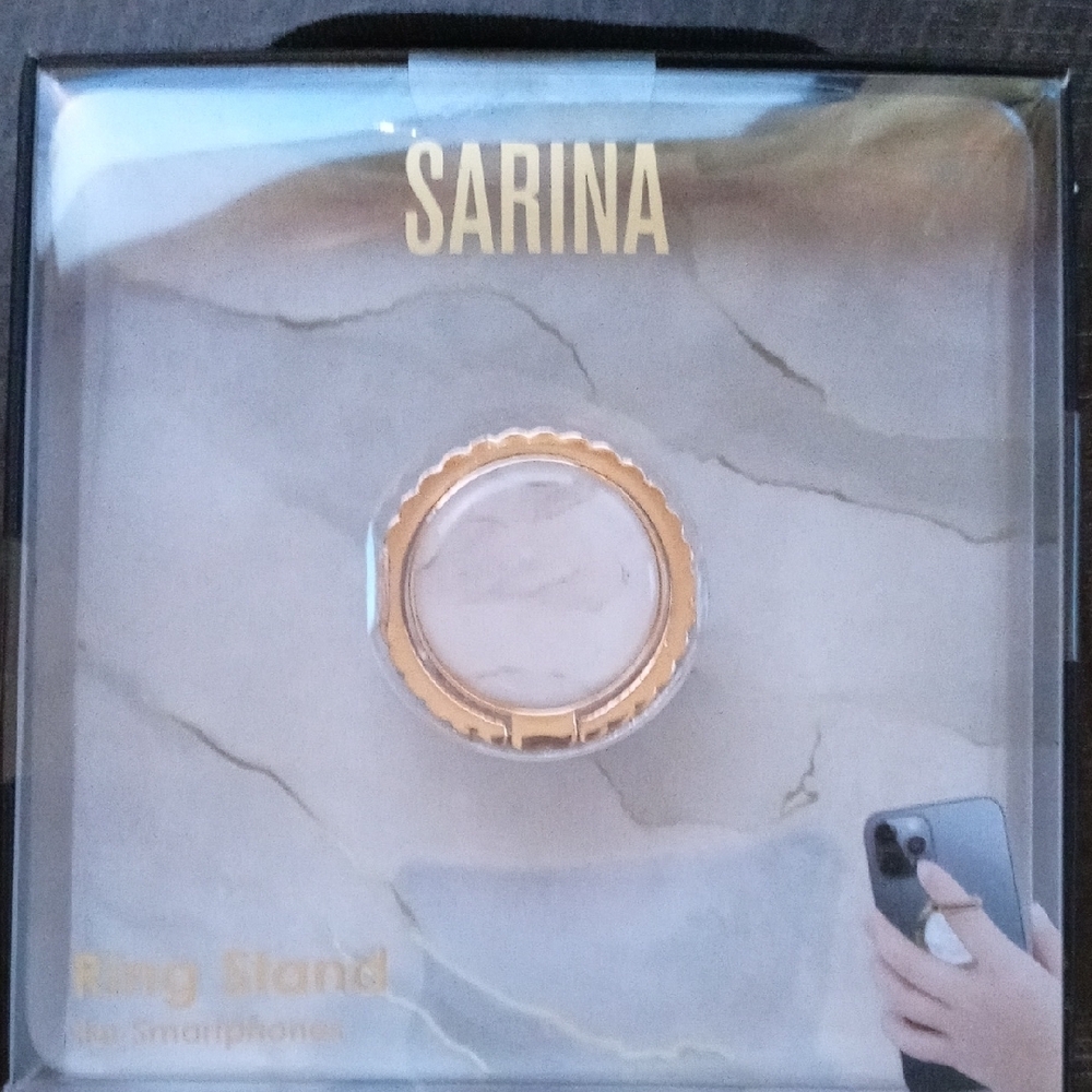 Gold Ring Stand for Smartphones
